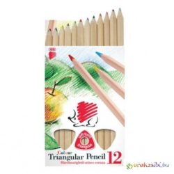   ICO: SÜNI vastag háromszögletű színes ceruza szett 12db-os