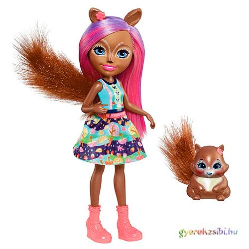 Enchantimals: Sancha Squirrel baba és Stumper mókus - Mattel