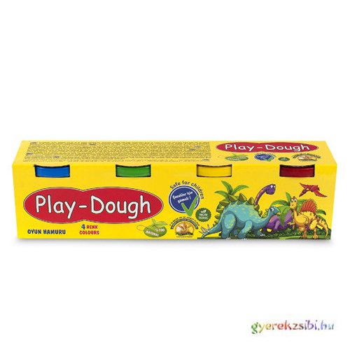 Play-Dough: 4db-os gyurmaszett