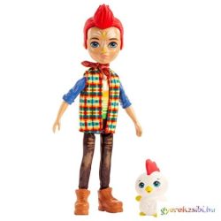   Enchantimals Edward Rooster figura és Cluck kakas állatfigura - Mattel