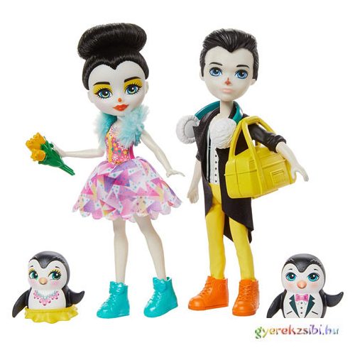 Enchantimals: Preena Penguin és Patterson Penguin jégtáncos szett - Mattel