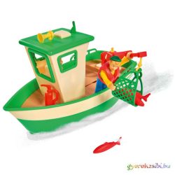   Sam a tűzoltó: Charlie horgászhajója játékszett - Simba Toys