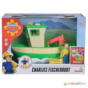 Sam a tűzoltó: Charlie horgászhajója játékszett - Simba Toys
