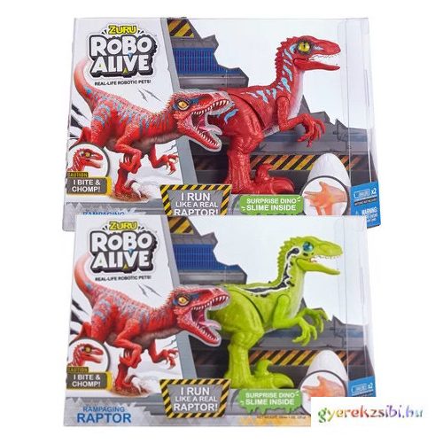 Robo Alive - Raptor kétféle változatban