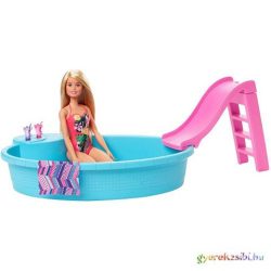 Barbie baba medencével - Mattel