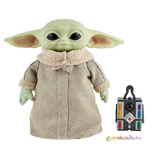 Star Wars: Interaktív Baby Yoda figura 30cm - Mattel
