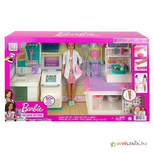 Barbie mobilklinika játékszett - Mattel