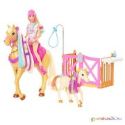 Barbie: Stílusvarázs lovarda játékszett - Mattel
