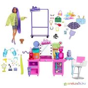 Barbie: Extravagáns öltözőszoba babával - Mattel