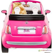 Barbie: Fiat 500 autó Barbie babával - Mattel