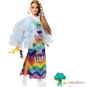 Barbie: Extravagáns baba szivárványos ruhában - Mattel