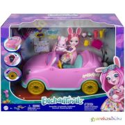 Enchantimals Nyuszimobil játékszett figurával - Mattel