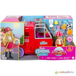 Barbie: Chelsea tűzoltóautó játékszett - Mattel