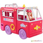 Barbie: Chelsea tűzoltóautó játékszett - Mattel