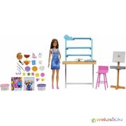 Barbie: Feltöltődés műterem játékszett babával - Mattel