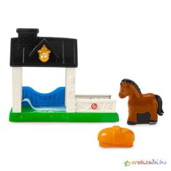   Fisher-Price: Little People lovas játékszett fénnyel és hanggal - Mattel
