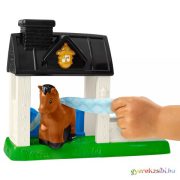 Fisher-Price: Little People lovas játékszett fénnyel és hanggal - Mattel