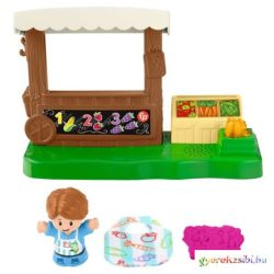   Fisher-Price: Little People zöldséges játékszett fénnyel és hanggal - Mattel