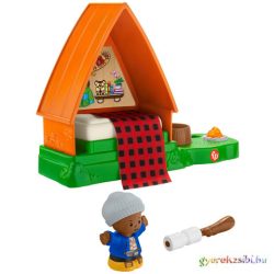   Fisher-Price: Little People faház játékszett fénnyel és hanggal - Mattel