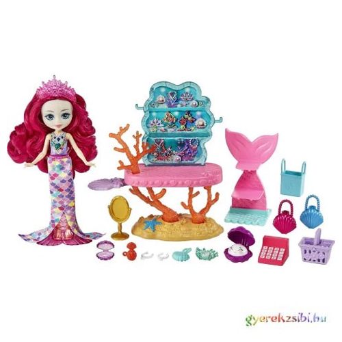 Enchantimals: Mesés történet Óceán kicse ajándákbolt játékszett - Mattel