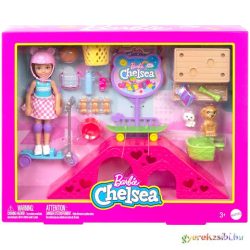   Barbie® Chelsea: Gördeszka park játékszett kiegészítőkkel - Mattel