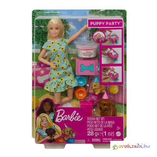 Barbie: Kutyabuli játékszett - Mattel