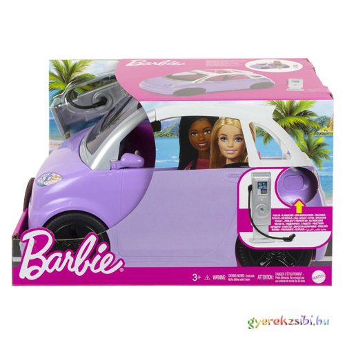 Barbie®: Barbie elektromos autója töltőállomással - Mattel