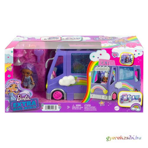 Barbie®: Extravagáns Mini Minis turnébusz játékszett - Mattel