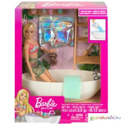   Barbie®: Feltöltődés - Pezsgőfürdő játékszett - Mattel