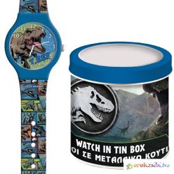 Jurassic World analóg karóra fém díszdobozban