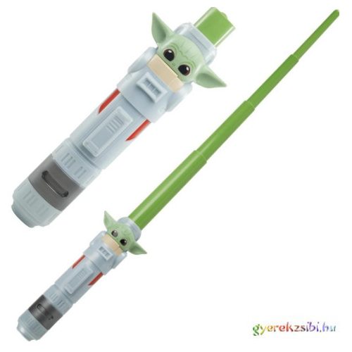 Star Wars Lightsaber Squad: Baby Yoda 'Grogu' kinyitható fénykard - Hasbro
