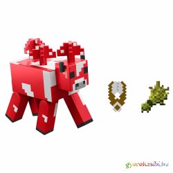   Minecraft: Mooshroom 8cm-es akciófigura kiegészítőkkel - Mattel