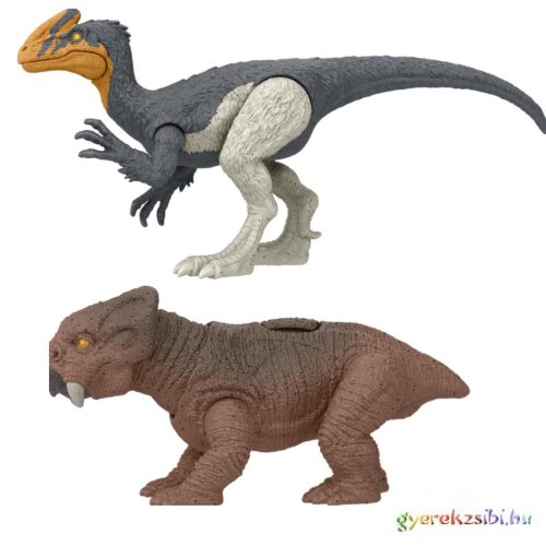 Jurassic World: Danger Pack Guanlong vs. Lystrosaurus dinoszaurusz figura szett - Mattel