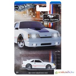   Hot Wheels: Ünnepi kisautó '84 Ford Mustang SVO 1/64 - Mattel