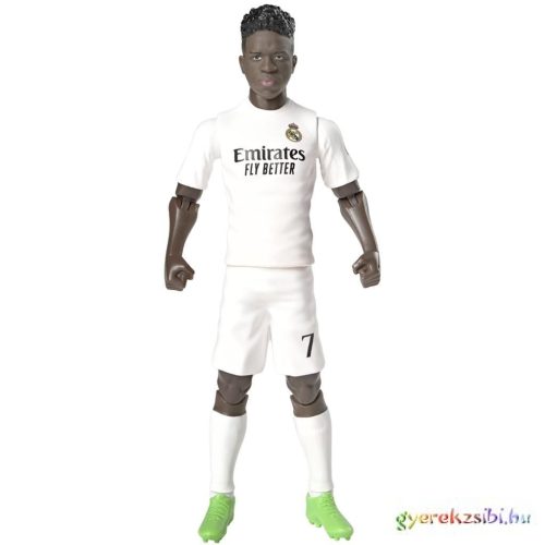 Focista akciófigura, 20 cm - Real Madrid, Vinicius 7-es mezben