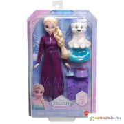 Jégvarázs: Elza és a kis jegesmackó játékfigura szett - Mattel