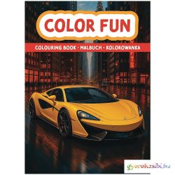 Száguldó járművek kifestőkönyv - Trefl