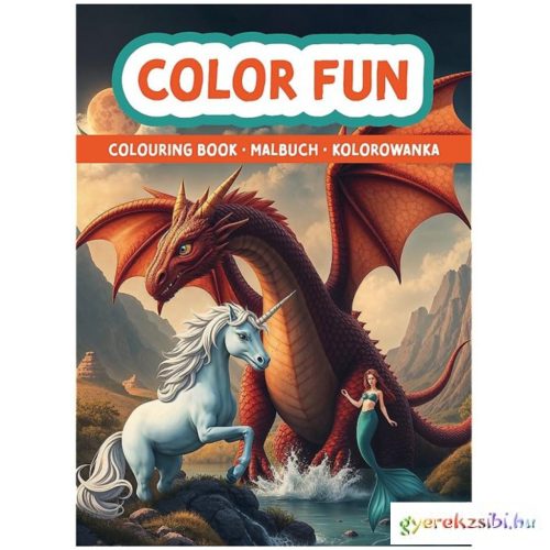 Fantáziavilág kifestőkönyv - Trefl