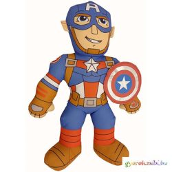   Marvel: Amerika Kapitány szuperhős plüssfigura hanggal 20cm