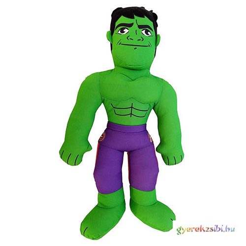Marvel: Hulk szuperhős plüssfigura hanggal 20cm
