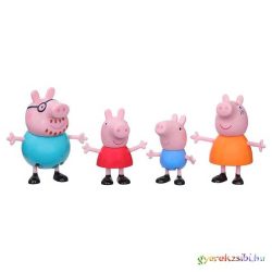 Peppa család 4db-os figura szett